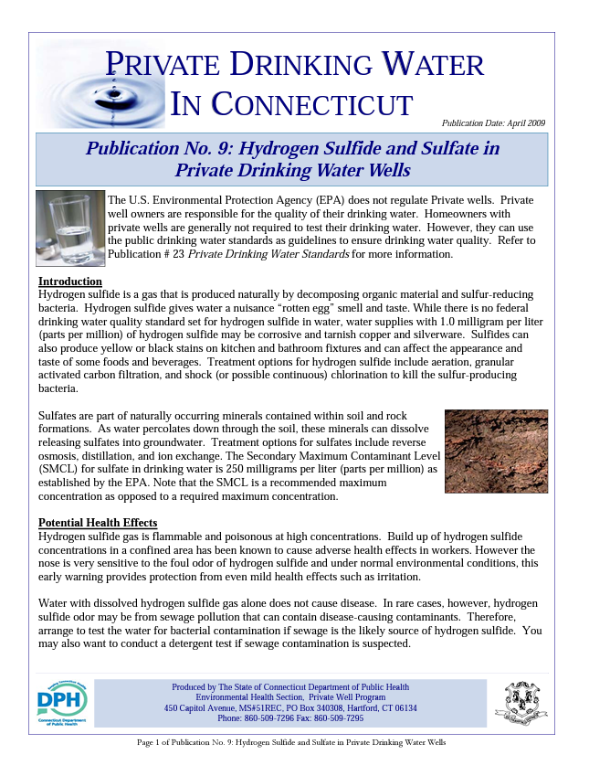 Sulfate Factsheet
